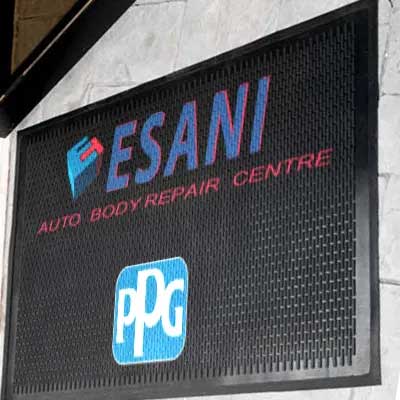 The Different Types Of Branded Mats Easily Available in South Africa 2 rubber scrape logo mats