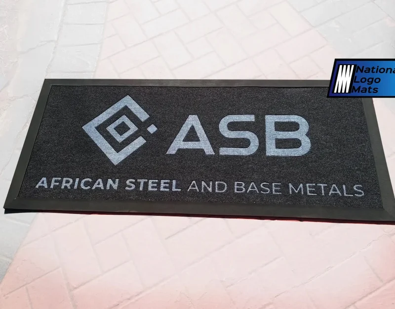 Color Rib Carpet Branded Mat